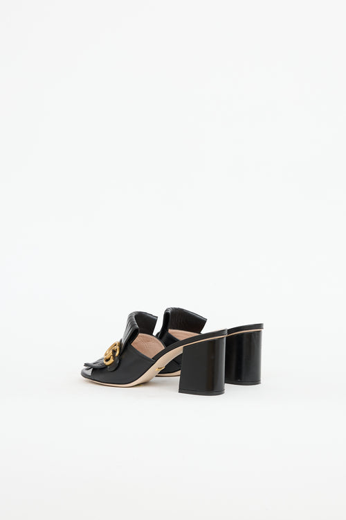 Gucci Marmont Fringe Mule