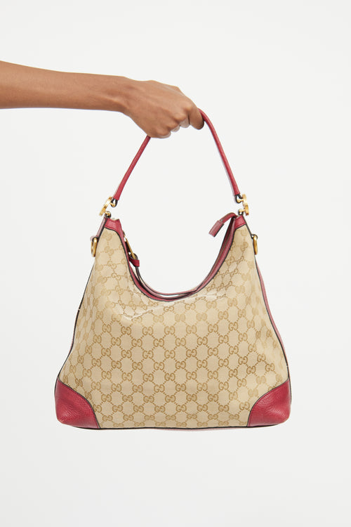 Gucci Red 
Beige Miss GG Bag