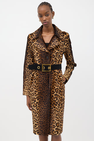 Gucci Pre Fall 2013 Printed Hair Coat