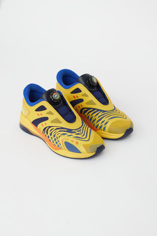 Gucci Yellow 
Multi Ultrapace R Sneaker