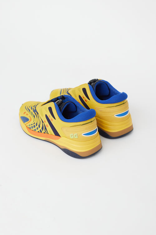 Gucci Yellow 
Multi Ultrapace R Sneaker