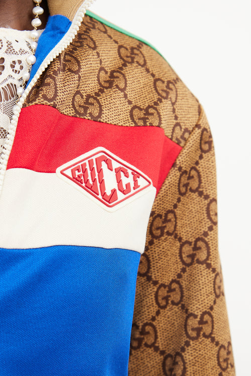 Gucci Blue, Beige 
Multi Technical Jacket