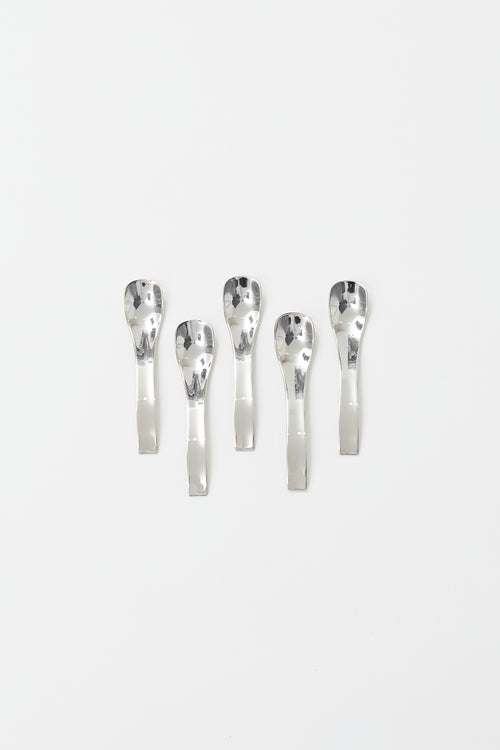 Guzzini Stainless Steel 4.25" 6 Piece Spoons