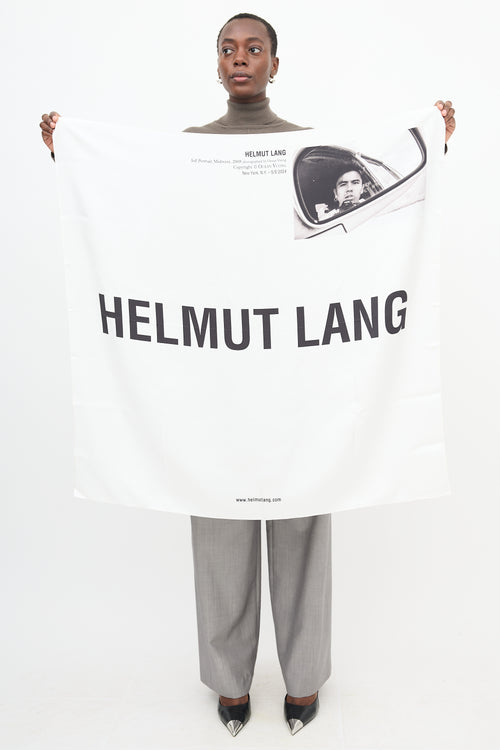 Helmut Lang Ocean Vuong Photograph Scarf