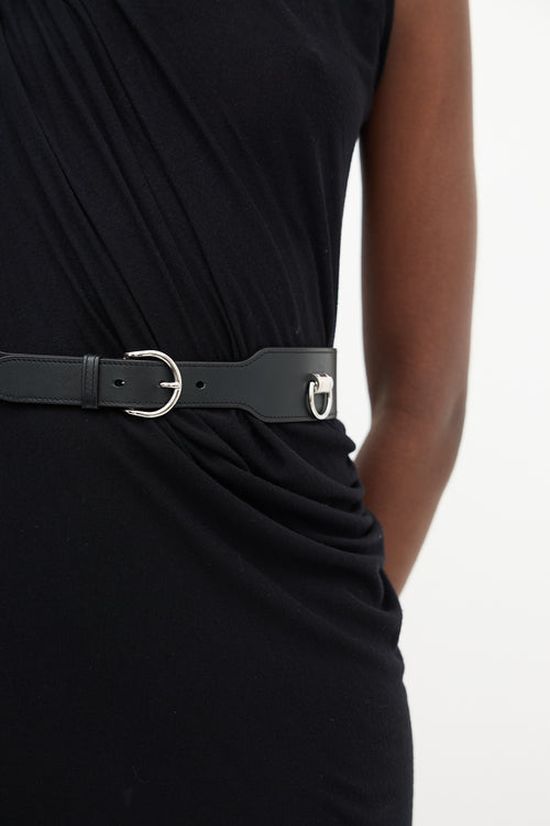 Hermès 2021 Black Heritage Anneaux 45 Belt