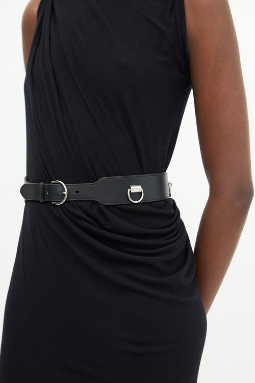 Hermès 2021 Black Heritage Anneaux 45 Belt