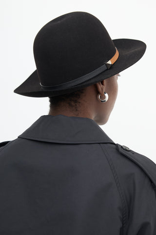 Hermès Felt Fedora Hat