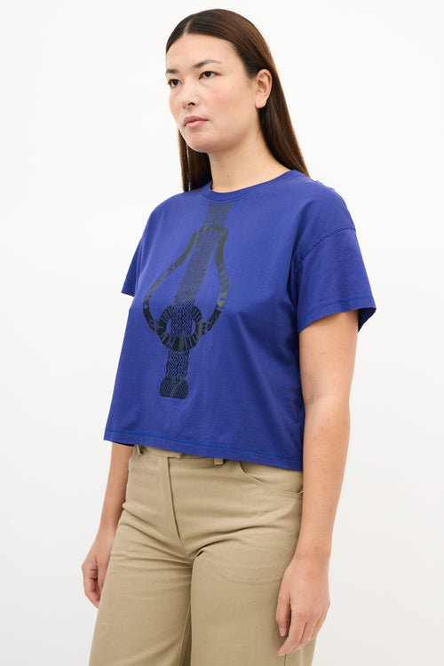 Hermès 2023 Blue Fantaisie D
Etriers Graphic T-Shirt