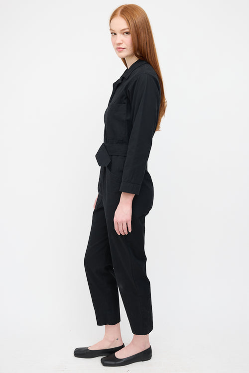 Horses Atelier Black Belted Field Jumpsuit