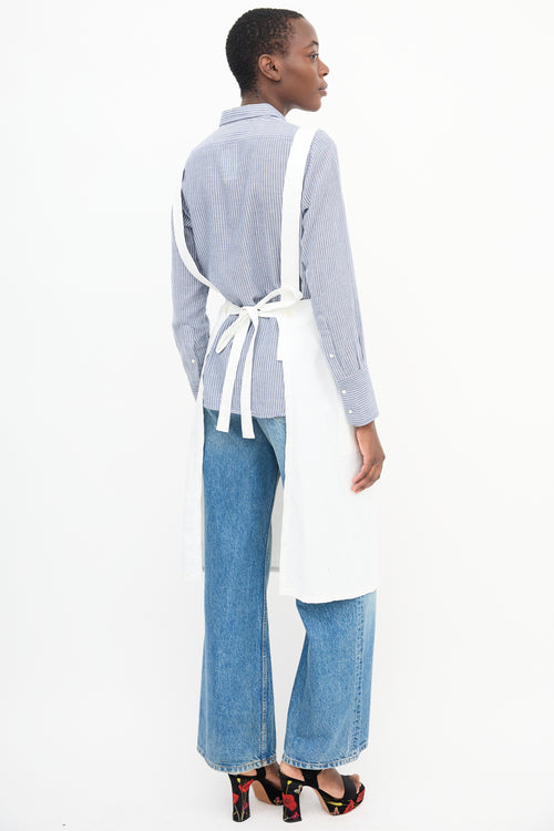 Horses Atelier White Patch Pocket Top