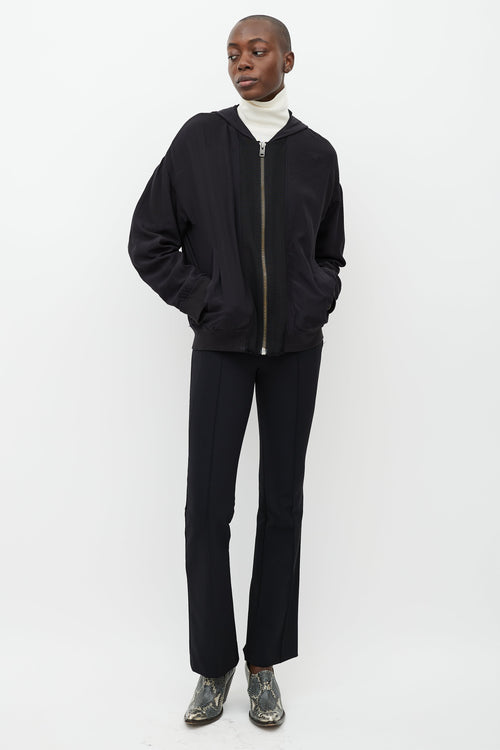 Haider Ackermann Black Hooded Jacket