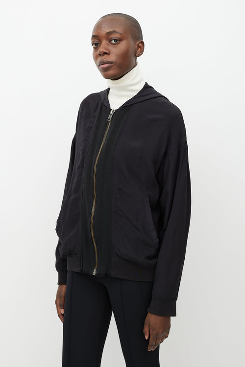 Haider Ackermann Black Hooded Jacket