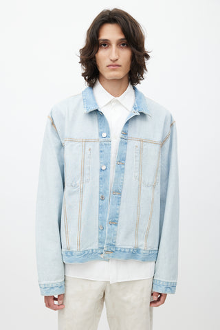 Helmut Lang Blue Light Wash Denim Jacket