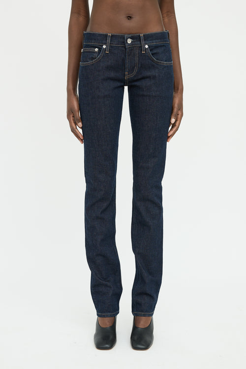 Helmut Lang Dark Wash Slim Jean