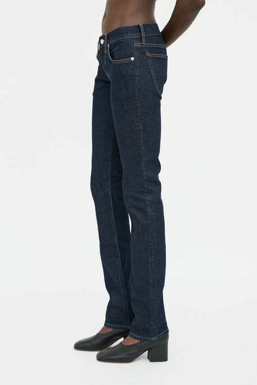 Helmut Lang Dark Wash Slim Jean