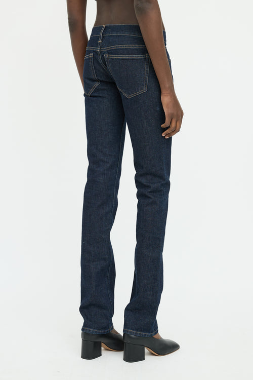 Helmut Lang Dark Wash Slim Jean