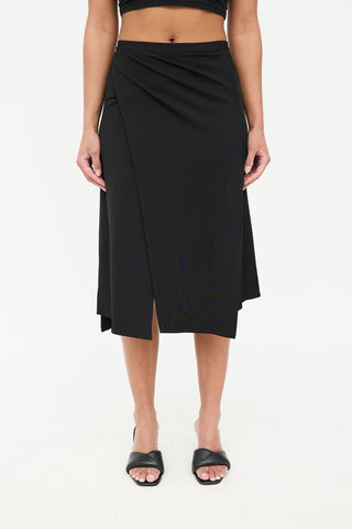 Asymmetrical Midi Skirt