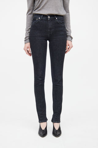 Helmut Lang Black Tapered Jeans