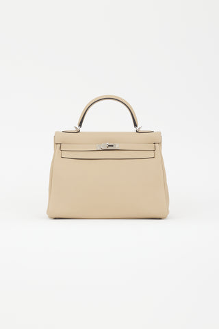 Hermès 2016 Trench Togo Kelly Retourne 32 Bag