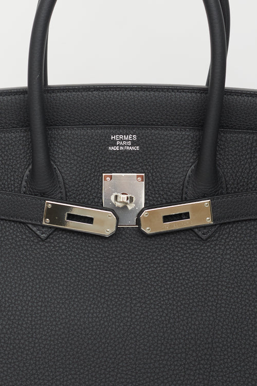 Hermès 2020 Bleu Nuit Togo Birkin 35 Bag