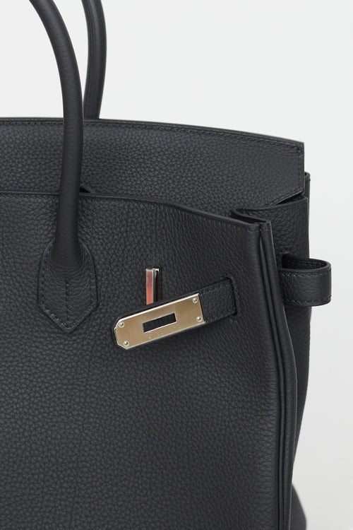 Hermès 2020 Bleu Nuit Togo Birkin 35 Bag