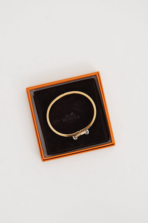 Hermès Beige Rose Gold Chaine D
Ancre Bracelet