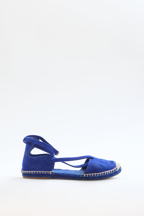 Hermès Blue Suede Strappy D
Orsay Espadrille