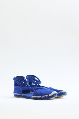 Hermès Blue Suede Strappy D
Orsay Espadrille