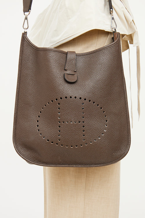 Hermès 2011 Cafe Togo Evelyne III GM Bag