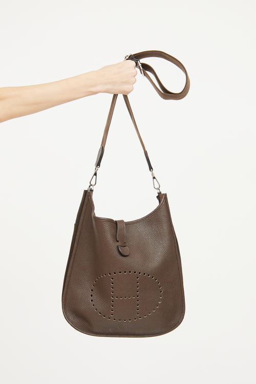 Hermès 2011 Cafe Togo Evelyne III GM Bag