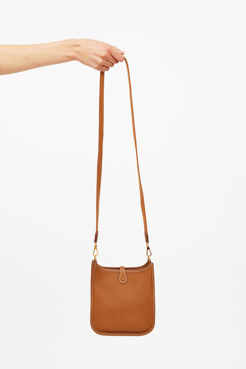 2022 Evelyne Clemence Mini Gold TPM 16 Bag