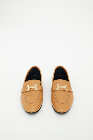 Leather 
Gold H Paris Loafer