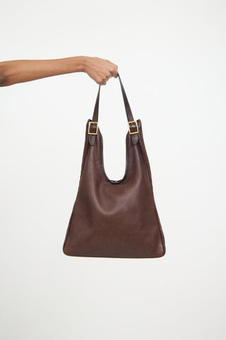 Hermès Brown Massai Shoulder Bag