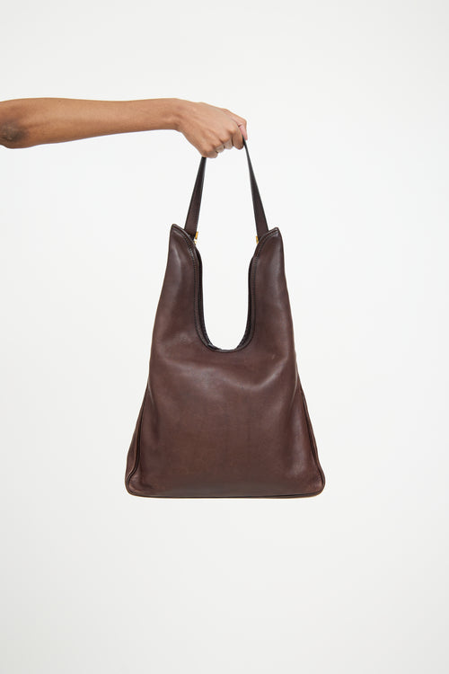 Hermès Brown Massai Shoulder Bag