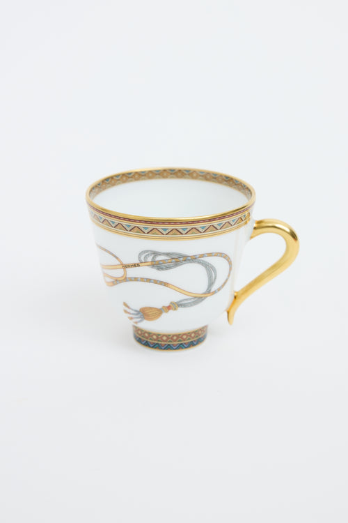 Hermès Multi Cheval D
Orient Cup 
Saucer Set