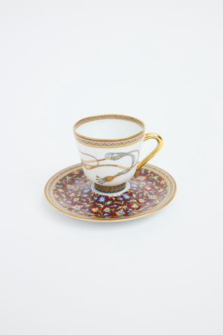 Hermès Multi Cheval D
Orient Cup 
Saucer Set