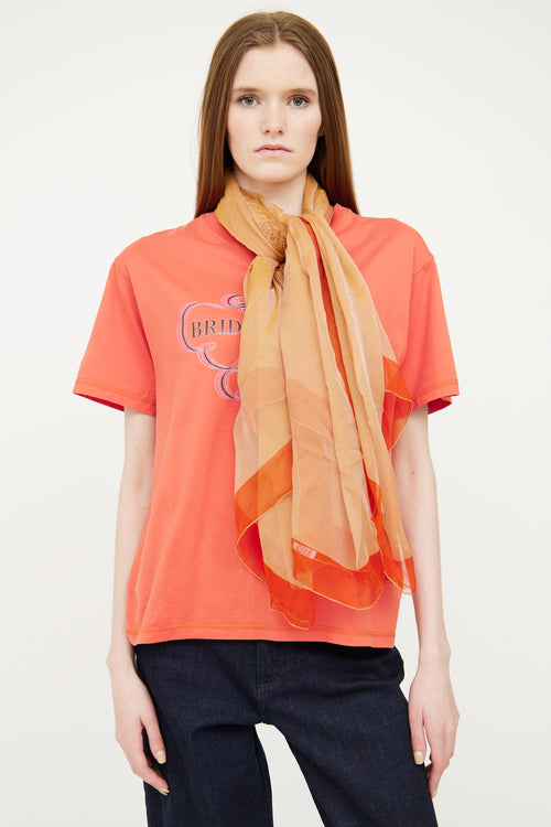 Hermès Citrouilles Et Coloquintes Scarf