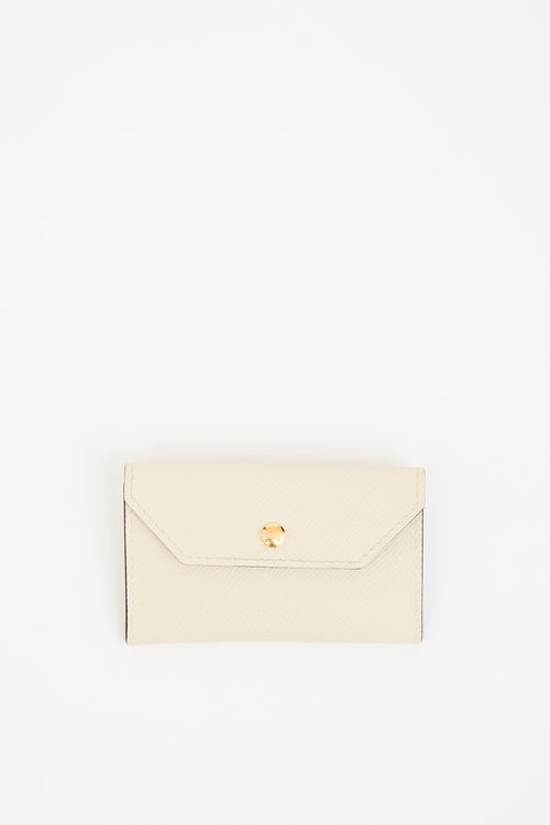 Hermès Crae Epsom Leather Buttoned Pouch