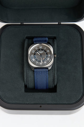 Hermès H08 Bleu Marine watch