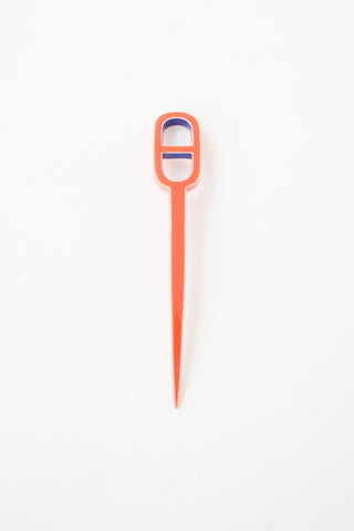 Hermès Acetate Two Tone Chaîne D
Ancre Hair Pin