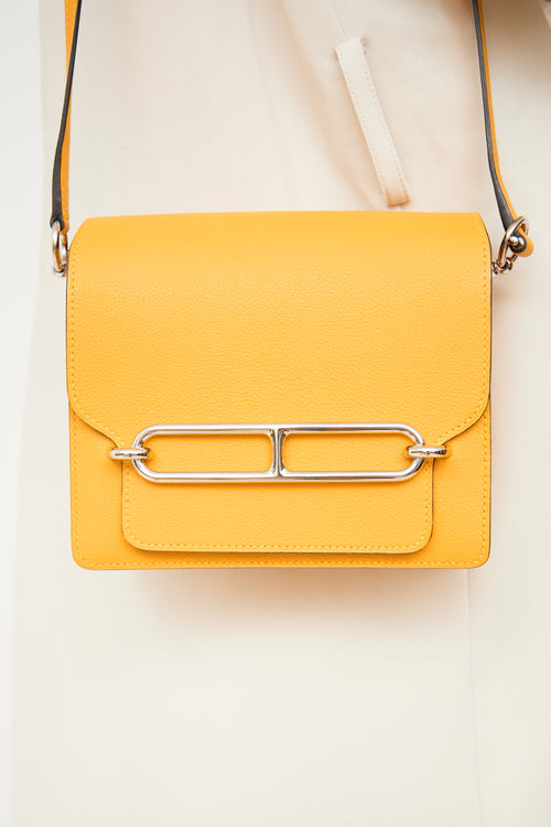 Hermès Jaune D
Or Mini Roulis  Bag