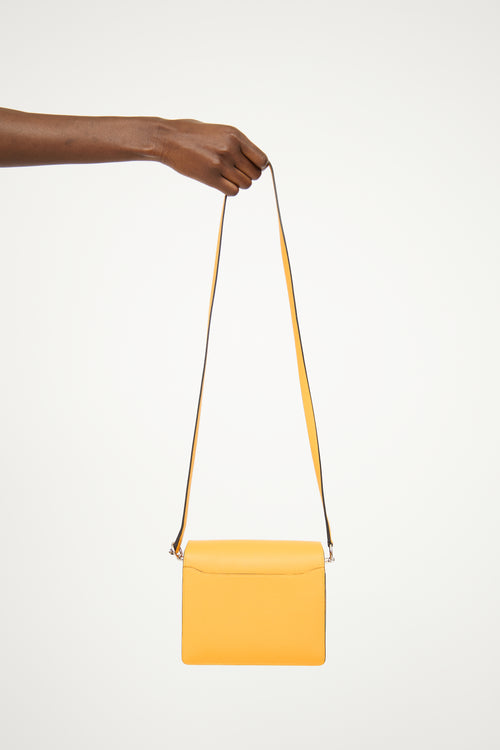 Hermès Jaune D
Or Mini Roulis  Bag