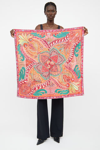 Hermès Le Jardin De La Maharani Scarf