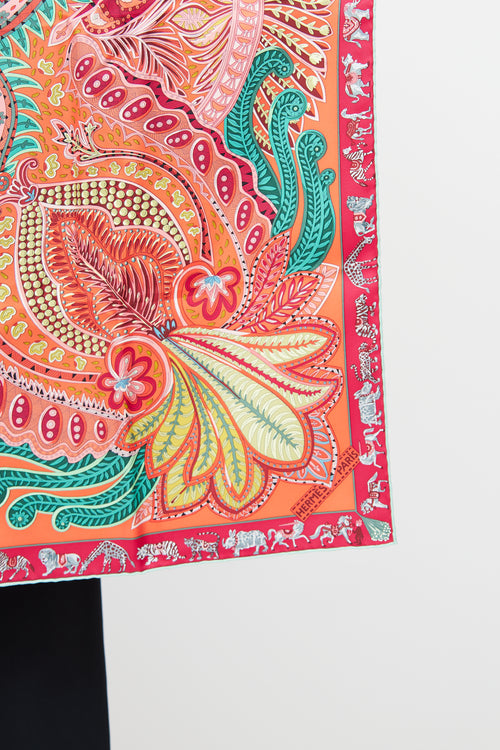 Hermès Le Jardin De La Maharani Scarf