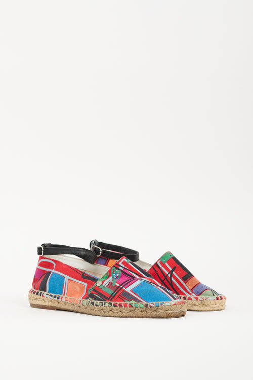 Hermès Multi Canvas Malaga Espadrille