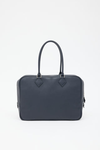 Hermès Navy Swift Plume 32 Bag