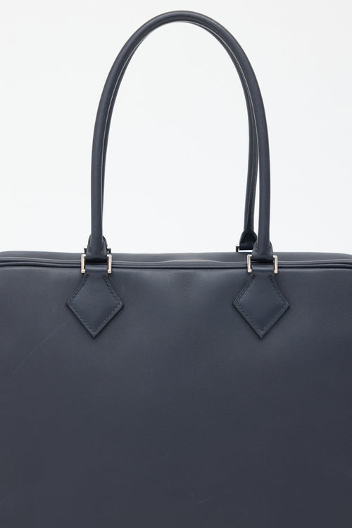 Hermès Navy Swift Plume 32 Bag