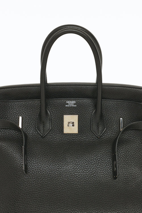 Hermes Noir Birkin Togo 35 Bag