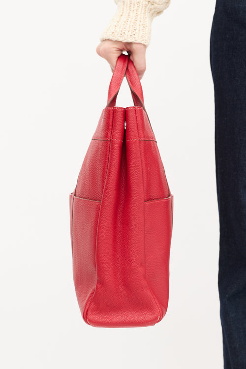 Hermès 2018 Rouge Togo Fourre Tout MM
 Tote Bag