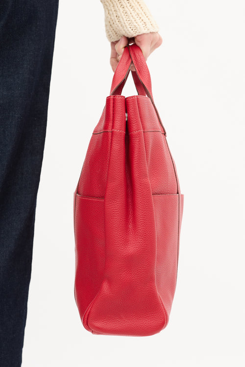 Hermès 2018 Rouge Togo Fourre Tout MM
 Tote Bag